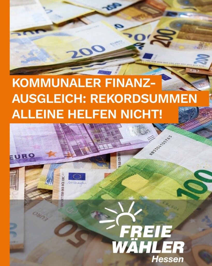 Engin Eroglu: Kommunaler Finanzausgleich – Rekordsummen allein helfen nicht